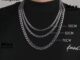 MAX 5/7/9/MM Men Stainless Steel Necklace Cool Metal Collar Cuban Chain Gold Silver Fashion Punk Gothic Choker Heavy Link