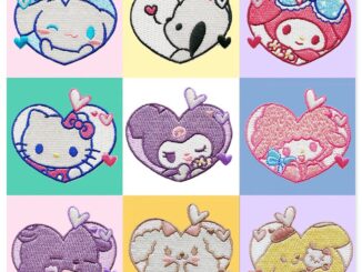 ☸ แผ่นสติกเกอร์ ลาย Hello Kitty Cinnamoroll Melody Kuromi Pom Pom Purin Pochacco มีกาวในตัว สําหรับติดตกแต่ง ☸ แผ่นแพทช์รีดติดเสื้อ สําหรับตกแต่งเสื้อผ้า กระเป๋า DIY 1 ชิ้น