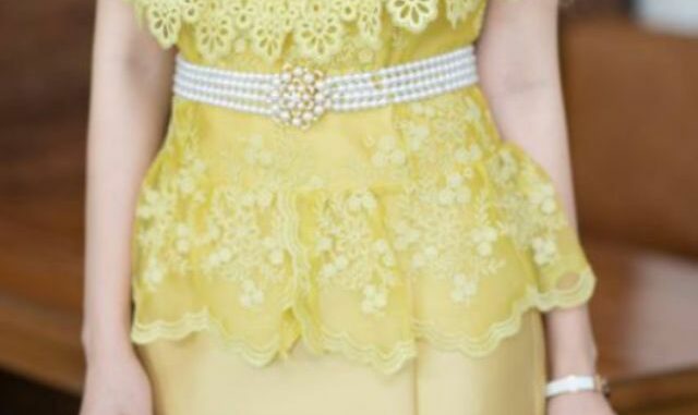 เข็มขัดมุกงานสวยดูดี