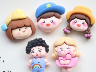 10 ชิ้น / เซต การ์ตูน เด็กผู้หญิงตัวเล็ก เรซิน ด้านหลังแบน Diy กิ๊บติดผม ปากกา ที่วางโทรศัพท์มือถือ เคส อุปกรณ์ตกแต่ง