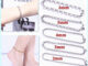 LB15 สร้อยข้อมือและสร้อยข้อเท้าสแตนเลสแท้ 100%