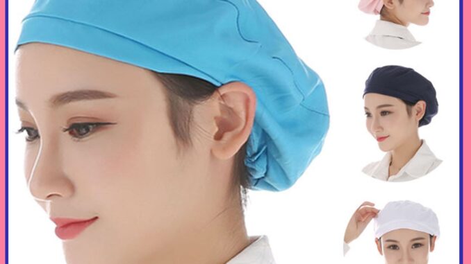 【tl-th】หมวกเชฟ ยืดหยุ่น นุ่ม ระบายอากาศ กันฝุ่น ครัว ร้านอาหาร เบเกอรี่ หมวกเชฟ
