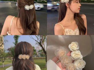 กิ๊บติดผม ลายดอกคามิเลีย แฟชั่นสไตล์เกาหลี สปอตสินค้า