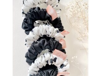 ยางรัดผม ยางรัดผมโดนัท ขนาดเล็ก SCRUCHIES size S ยางแน่นคุณภาพดี