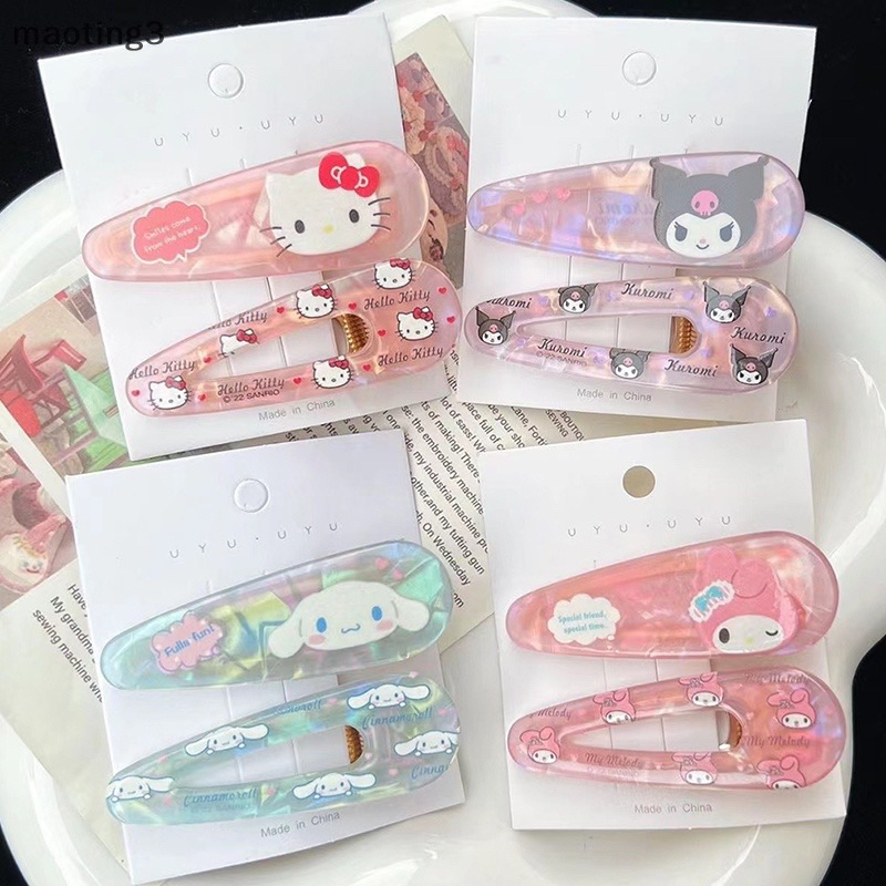 กิ๊บติดผม sanrio คู่ละ 20 บาท (1คู่ = 2 ชิ้น)