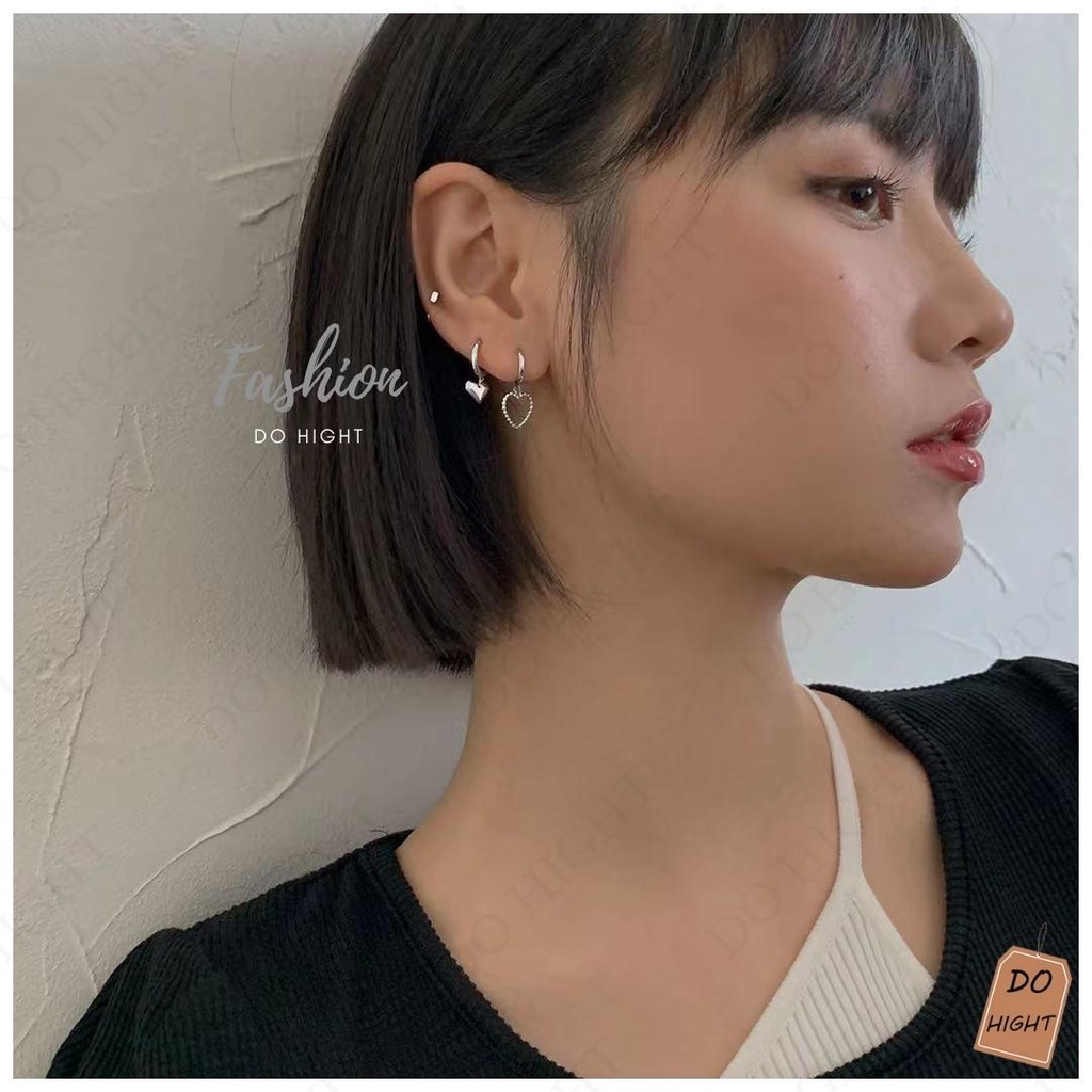 พร้อมส่ง⚡ มีเก็บเงินปลายทาง  ต่างหูแฟชั่น สไตล์เกาหลี (ราคาต่อ 1 คู่) : Do hight