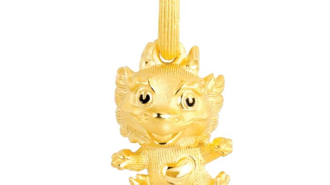 PRIMA จี้ทองคำ 99.9% รูปปีมะโรง Zodiac Charms Collection NG1P1928-01
