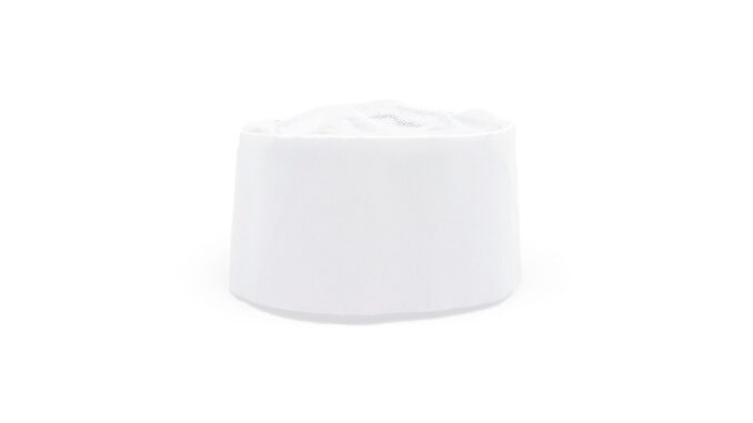 dapp Uniform หมวกเชฟ ญี่ปุ่น White Japanese hat สีขาว(AHCW1005)