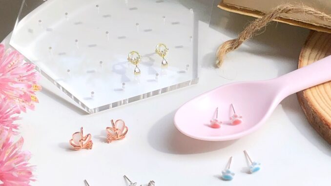 earika.earrings - ต่างหูเงินแท้ S92.5 (เจาะ) เหมาะสำหรับคนแพ้ง่าย - คอลเลคชั่นต้นเดือนธันวาคม 2021 (2)