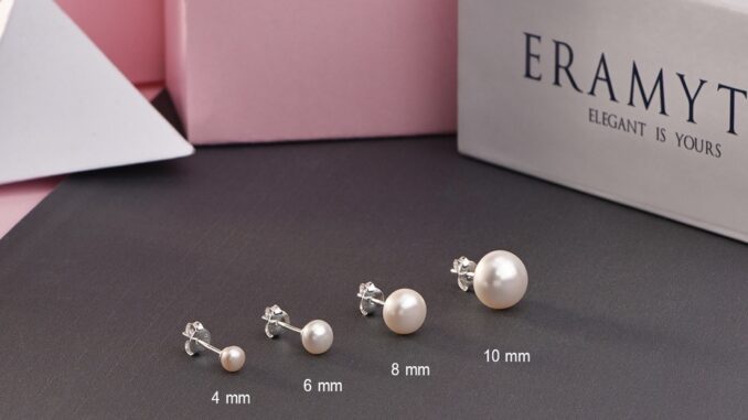 Eramyth Jewelry ต่างหูมุก แท้น้ำจืด ทรงซาลาเปา คัดเกรด(สินค้าขายเป็นคู่ค่ะ) Eramyth Jewelry ต่างหูมุก แท้น้ำจืด ทรงซาลาเปา คัดเกรด(สินค้าขายเป็นคู่ค่ะ)