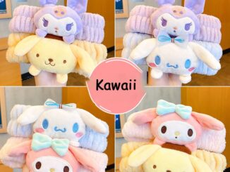 SANRIO ที่คาดผม ประดับโบว์ ลายการ์ตูนอนิเมะน่ารัก เหมาะกับของขวัญ แฟชั่นสําหรับผู้หญิง