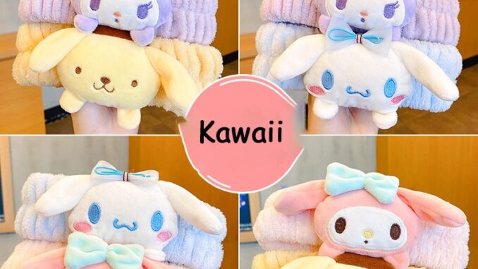 SANRIO ที่คาดผม ประดับโบว์ ลายการ์ตูนอนิเมะน่ารัก เหมาะกับของขวัญ แฟชั่นสําหรับผู้หญิง
