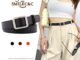 SmileFairyCC【COD & พร้อมส่ง】ulzzang เข็มขัด ทรงสี่เหลี่ยมผืนผ้า ไม่มีรู 2.3 ซม. สําหรับผู้หญิง นักเรียน