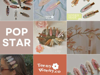 *ราคาต่อชิ้น**12สีใหม่⚡️ 70สี best seller กิ๊บแต่งหน้า TeenyWeeny.co➰✨ pop star กิ๊บตแต่งหน้าo