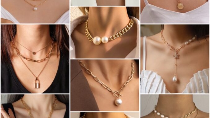 3ชิ้นลด10.- ส่งจากไทย สร้อยคอแฟชั่นไปทะเลสุดเก๋