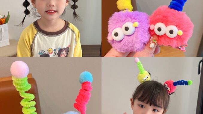 กิ๊บติดผม รูปการ์ตูนเป็ดน่ารัก สีสันสดใส สําหรับเด็กผู้หญิง