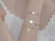 S925 สร้อยข้อมือเงินเกาหลีลูกปัดสีเมฆสร้อยข้อมือเครื่องประดับ