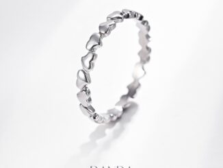 Randa แหวนสแตนเลส มินิฮาร์ท mini heart โดนสารเคมีได้ สีเงิน สีพิ้งโกล สีทอง ไม่ลอก ไม่ดำ ของขวัญ