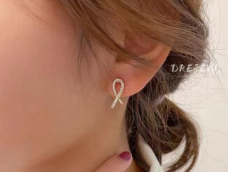 DREJEW ต่างหู ขนาดเล็ก แบบเรียบง่าย สไตล์ใหม่ สําหรับผู้หญิง