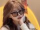 แว่นตากันแดด กรอบทรงสี่เหลี่ยม สไตล์เกาหลี แฟชั่นสำหรับผู้ชาย และผู้หญิง 2022
