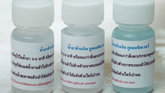 น้ำยาล้างเงินและทอง Nansaya Accessories น้ำยาล้างเงินและทอง Nansaya Accessories