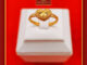 แหวนทอง ครึ่งสลึง ทองคำแท้ 96.5% ลายเปียถักใจ #GoldRing // "amour" // 1.9 grams // 96.5% Thai Gold