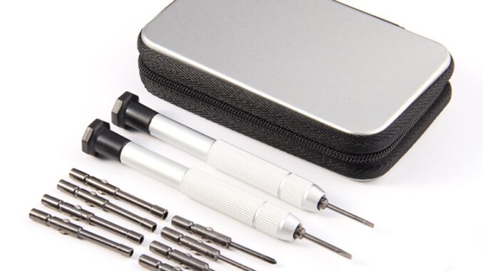 พร้อมส่ง ชุดไขควง Precision ไขควงอเนกประสงค์ ไขควงพกพา ไขควงซ่อมแว่นตา ไขควงซ่อมนาฬิกา มีหัวไขควงให้ 10 แบบ จัดส่งKerry