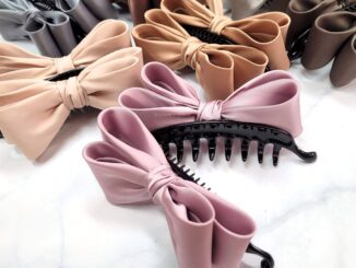 กิ๊บกล้วยเกาหลี Korean Silk งานแฮนด์เมด โบว์ติดผม กิ๊บกล้วยแฟชั่น BunnyBow เกรดพรีเมียม รับประกันคุณภาพ พร้อมส่งค่ะ