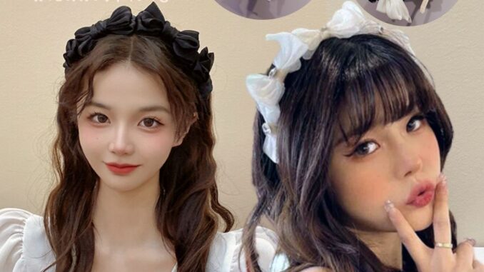 HeadBand2 พร้อมส่งจากไทย ที่คาดผมโบว์ใหญ่ โบว์เยอะ น่ารักคุณหนู ไม่หนีบหัว ใส่สบาย น้ำหนักเบา มีหลายแบบ