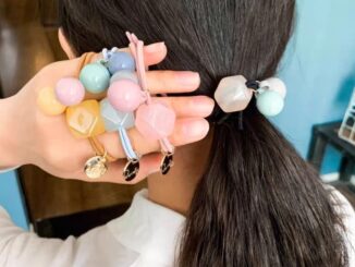 ยางรัดผมอะคริลิค สีเจลลี่