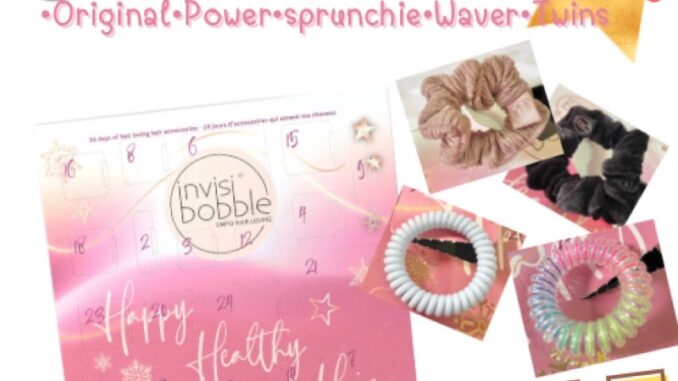 เพิ่มสต๊อก♥️ยางรัดผม invisibobble calendar เกลียว ยางมัดผม ของแท้  พร้อมส่ง  ไลฟ์โค้ดโหด 50%