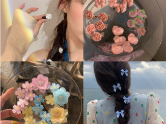 กิ๊บติดผมแฟชั่น ขนาดเล็ก สำหรับผู้หญิง กิ๊บ โบว์ติดผม