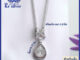 Kr silver สร้อยคอเงินแท้ พร้อมจี้เงิน (พระประจำวัน) สำหรับเด็ก ยาว 13 นิ้ว 15 นิ้ว เลือกจี้พระประจำวันได้:จันทร์-อาทิตย์