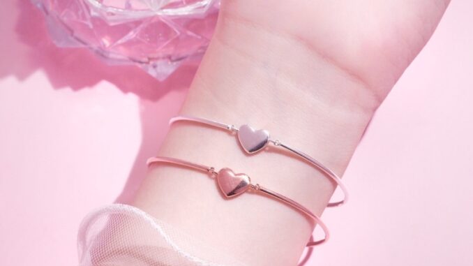 กำไล สร้อยข้อมือ เงินแท้ 92.5% ส่งฟรี EMS ♡ รุ่น Preppy ♡ - หัวใจ กำไล สร้อยข้อมือ เงินแท้ 92.5% ส่งฟรี EMS ♡ รุ่น Preppy ♡ - หัวใจ