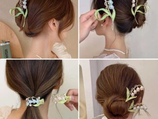 Lily of The Valley กิ๊บติดผม เคลือบ อ่อนโยน สไตล์เกาหลี เครื่องประดับ สําหรับผู้หญิง เด็กผู้หญิง ต่อผม หนีบผม