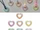 Boom จี้รูปหัวใจ แบบกลวง สําหรับทําเครื่องประดับ DIY