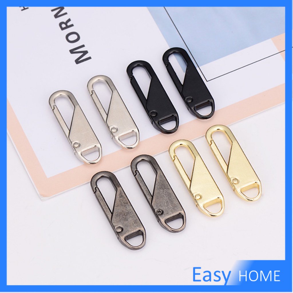 หัวซิปแบบถอดได้ หัวซิปกระเป๋า ทั่วไป แบบเปลี่ยน Metal Zipper Head