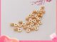 เครื่องประดับDIYขายส่ง ลูกปัดสองชั้น ชุบทอง 14k แฮนด์เมด เครื่องประดับ DIY[ลูกปัด/ปะเก็น/ลูกปัดคั่น/สร้อยข้อมือ/สร้อยคอ/ต่างหู]