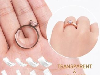 [Jewelry Store] ตัวปรับขนาดแหวน ซิลิโคนใส 8 ขนาด สําหรับแหวนหลวม แหวน
