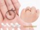 [Jewelry Store] ตัวปรับขนาดแหวน ซิลิโคนใส 8 ขนาด สําหรับแหวนหลวม แหวน