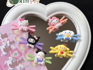 SANRIO  2024 ลายการ์ตูนสุนัข Cinnamoroll Kuromi กิ๊บติดผม น่ารักเครื่องประดับติดผม สําหรับเด็กผู้หญิง กิ๊บติดผมหน้าม้า 【XINYIA】