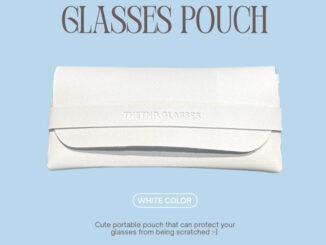 ☁️ GLASSES POUCH ซองใส่แว่น กระเป๋าใส่แว่น มีลิ้นล็อคไม่หก