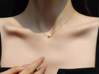 สร้อยคอโซ่ ประดับไข่มุก แฟชั่นเรียบง่าย สไตล์เกาหลี