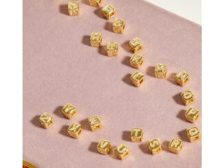 Julys - cube alphabet charms