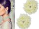 Kondai Malai Jasmine Scrunchie Jasmine แฮร์บัน กาจร้า มาลลิปู มาลัย - ยางรัดผม (1 ชิ้น)