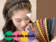 kingshopping BWF10 (ร้านไทย) ที่คาดผม กันลื่น ลายคลื่น แบบเรียบง่าย( เครื่องประดับผม เด็กและผู้ใหญ่)