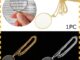 MOILY Gift 5X Magnifying Jewelry Reading Glass Lens Magnifying Glass Necklace New Chain Reading Magnifier Pendant Pendant Necklace Magnifier Monocle Decorative Jewelry Loupe/Multicolor