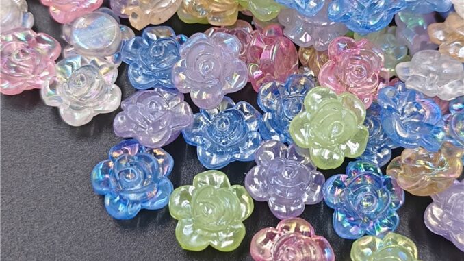 จี้ลูกปัดดอกไม้ หลากสี สําหรับทําเครื่องประดับ DIY 20 ชิ้น จี้ลูกปัดดอกไม้ หลากสี สําหรับทําเครื่องประดับ DIY 20 ชิ้น