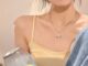 [cxSTBEAU] สร้อยคอโซ่เหล็กไทเทเนียม จี้รูปดาวเคราะห์ เครื่องประดับสําหรับผู้หญิง