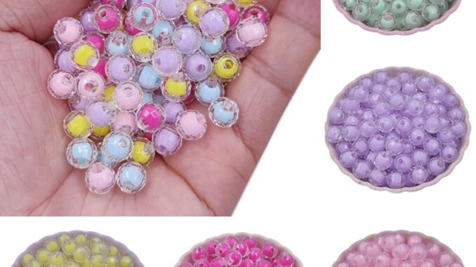 ลูกปัดอะคริลิคใส สีแคนดี้ 8/10 มม. สําหรับทําเครื่องประดับ DIY (20/40 ชิ้นต่อถุง) ลูกปัดอะคริลิคใส สีแคนดี้ 8/10 มม. สําหรับทําเครื่องประดับ DIY (20/40 ชิ้นต่อถุง)